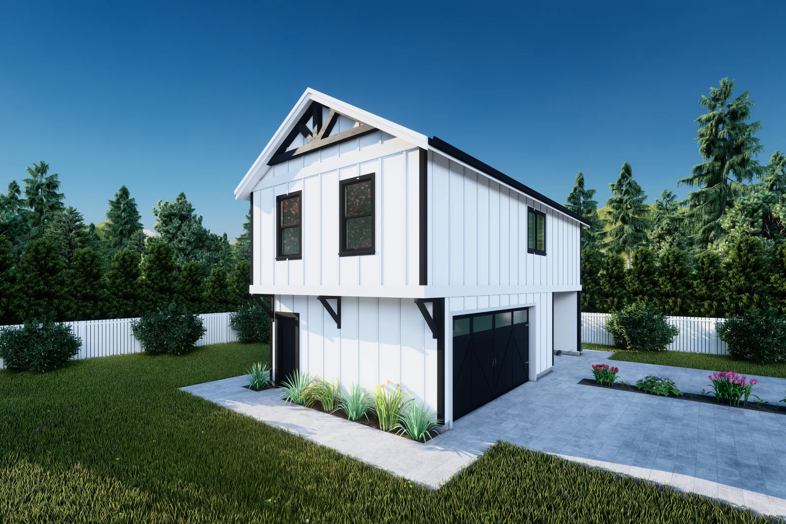 Garage ADU. Rendering by our local design partner.